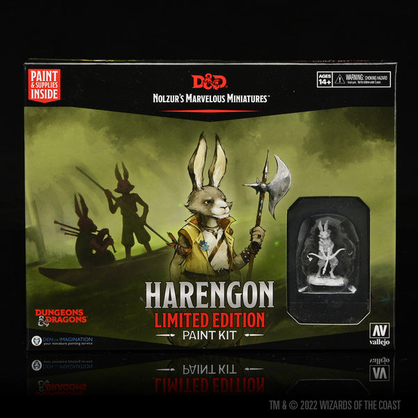 Dungeons & Dragons Nolzur's Marvelous Miniatures: Harengon - Paint Nig