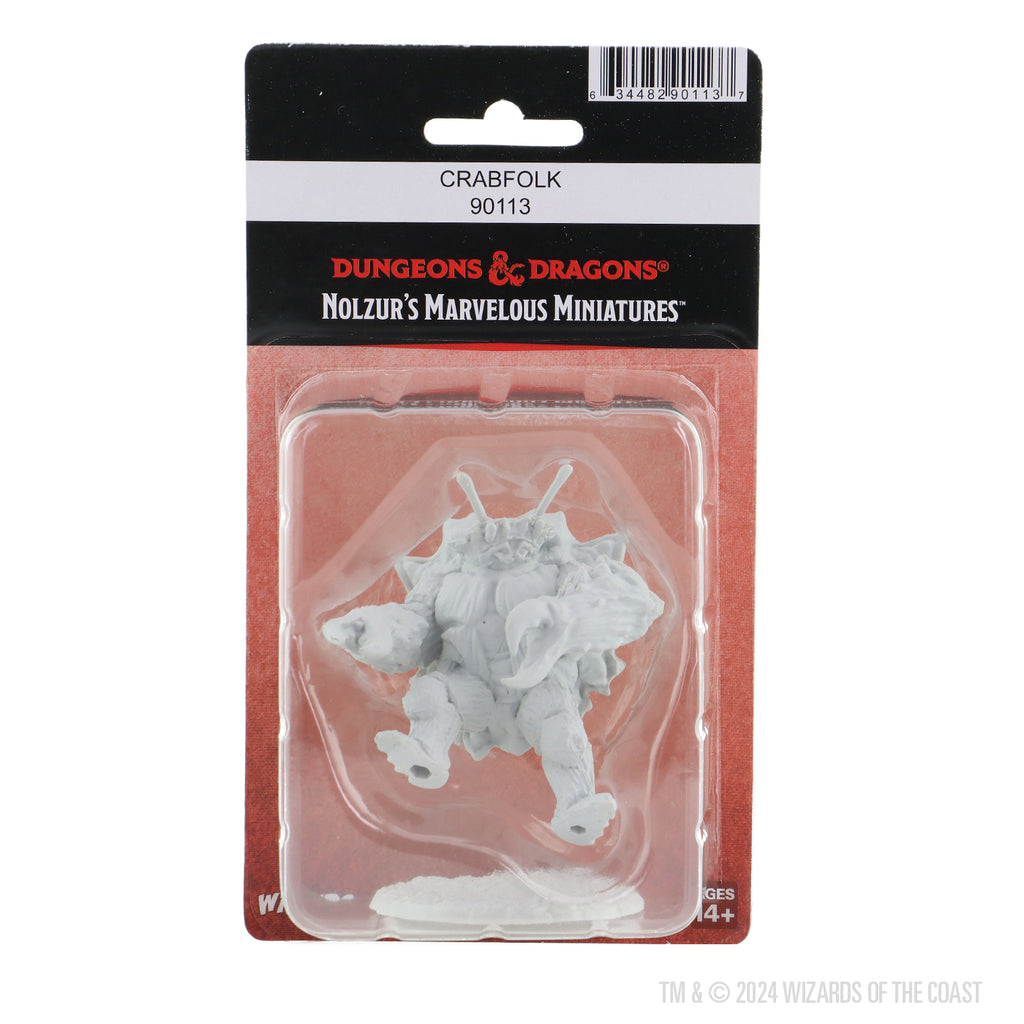 Dungeons & Dragons Nolzur's Marvelous Miniatures: Crabfolk