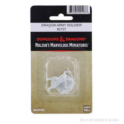 Dungeons & Dragons Nolzur's Marvelous Miniatures: Dragon Army Soldier - 1