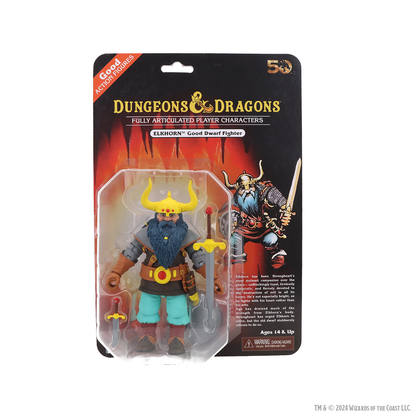 Dungeons & Dragons 7” Scale Action Figure – Limited 50th Anniversary Edition Elkhorn Figure - 2