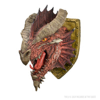 BACK-ORDER - D&D Replicas of the Realms: Ancient Red Dragon Trophy Plaque - Limited Edition 50th Anniversary