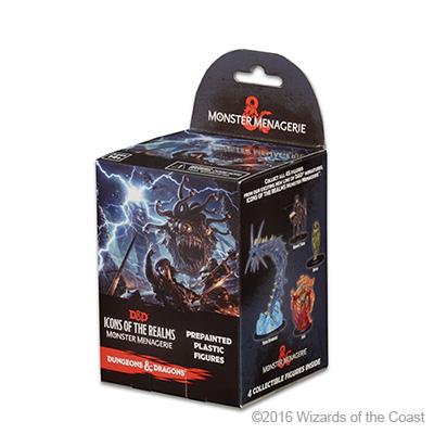 D&D Icons of the Realms: Monster Menagerie 8 Ct. Booster Brick - 2