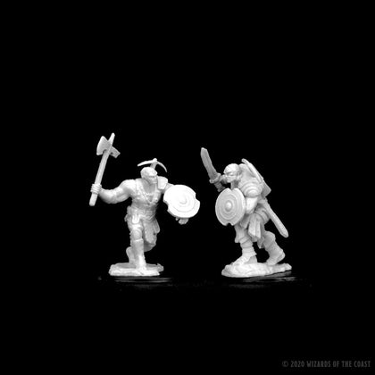 D&D Nolzur's Marvelous Miniatures: Earth Genasi Male Fighter - 2