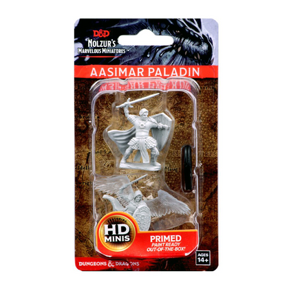 D&D Nolzur's Marvelous Miniatures: Aasimar Male Paladin - 1