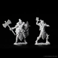 D&D Nolzur's Marvelous Miniatures - Female Half-Orc Barbarian