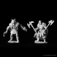 BACK-ORDER - D&D Nolzur's Marvelous Miniatures - Male Half-Orc Barbarian