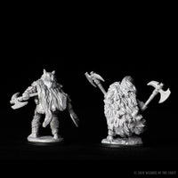 BACK-ORDER - D&D Nolzur's Marvelous Miniatures - Male Half-Orc Barbarian