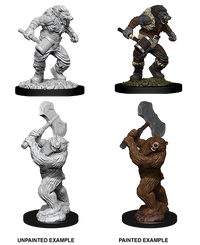 D&D Nolzur's Marvelous Miniatures - Wereboar & Werebear