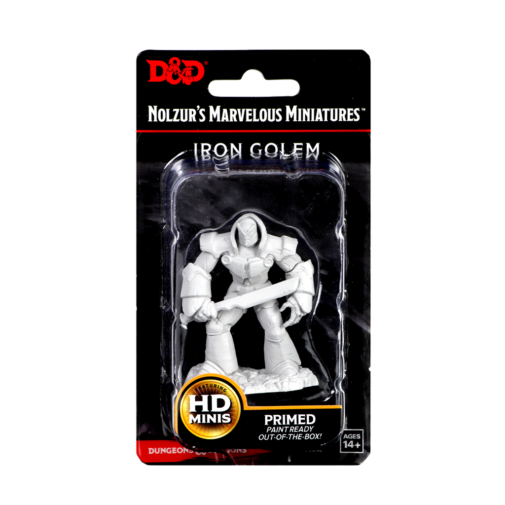 BACK-ORDER - D&D Nolzur's Marvelous Miniatures - Iron Golem