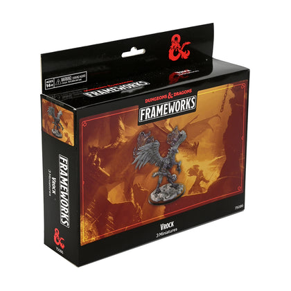 D&D Frameworks: Vrock  - Unpainted and Unassembled - 1