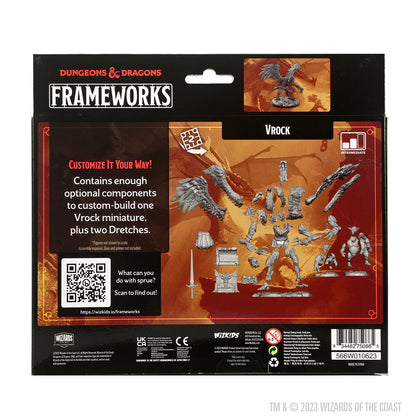 D&D Frameworks: Vrock  - Unpainted and Unassembled - 2