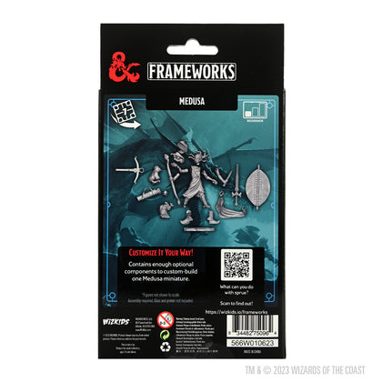 D&D Frameworks: Medusa - Unpainted and Unassembled - 2