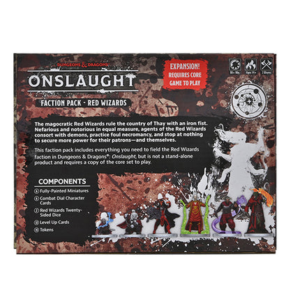 Dungeons & Dragons Onslaught: Red Wizards Faction Pack - 2