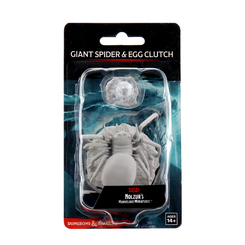 BACK-ORDER - D&D Nolzur's Marvelous Miniatures: Giant Spider & Egg Clutch