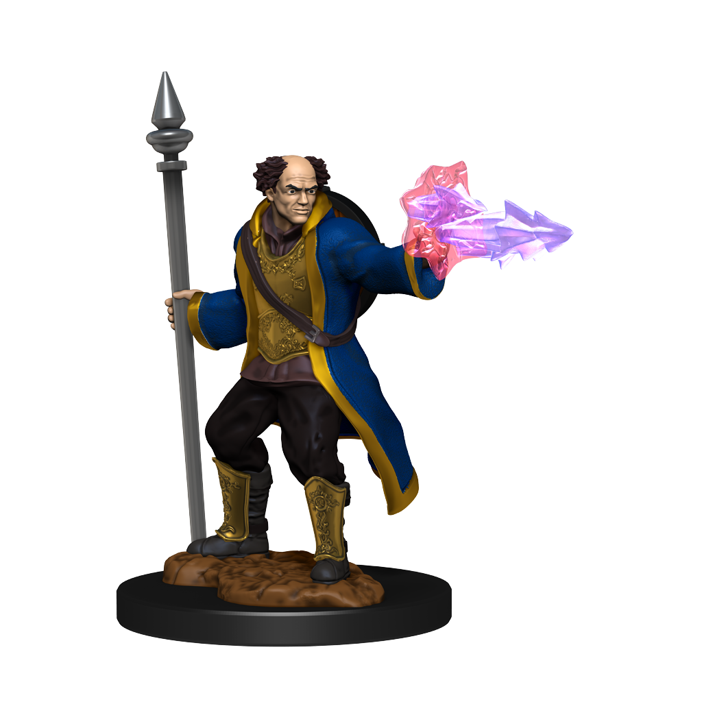 D&D Nolzur's Marvelous Miniatures: Multiclass Cleric + Wizard Male ...