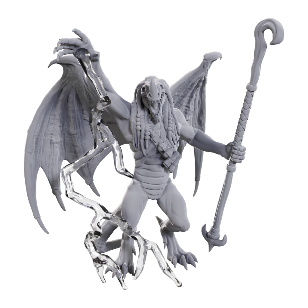 PRE-ORDER - D&D  Nolzur's Marvelous Miniatures: Blue Abishai