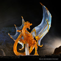 D&D Icons of the Realms: Adult Topaz Dragon