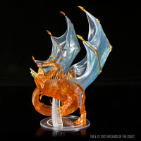 D&D Icons of the Realms: Adult Topaz Dragon