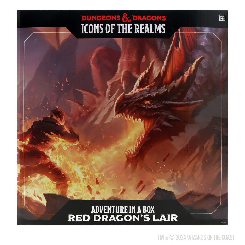 D&D Icons of the Realms: Adventure in a Box - Red Dragon's Lair