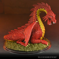 BACK-ORDER - D&D Icons of the Realms: 50th Anniversary - Classic Red Dragon Boxed Miniature