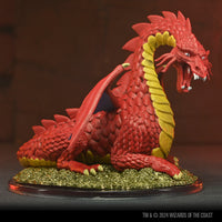 BACK-ORDER - D&D Icons of the Realms: 50th Anniversary - Classic Red Dragon Boxed Miniature