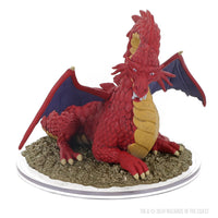 BACK-ORDER - D&D Icons of the Realms: 50th Anniversary - Classic Red Dragon Boxed Miniature