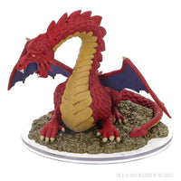 BACK-ORDER - D&D Icons of the Realms: 50th Anniversary - Classic Red Dragon Boxed Miniature