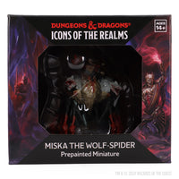 D&D Icons of the Realms: Miska the Wolf-Spider Boxed Miniature