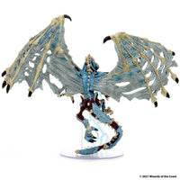 D&D Icons of the Realms Miniatures: Boneyard Premium Set - Blue Dracolich