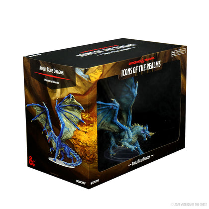 D&D Icons of the Realms: Adult Blue Dragon Premium Figure - 2