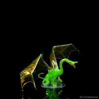 D&D Icons of the Realms: Adult Emerald Dragon Premium Figure