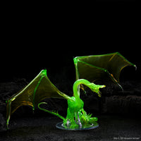 D&D Icons of the Realms: Adult Emerald Dragon Premium Figure