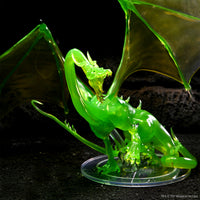 D&D Icons of the Realms: Adult Emerald Dragon Premium Figure