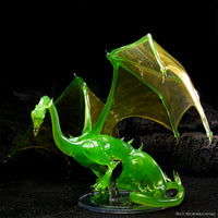 D&D Icons of the Realms: Adult Emerald Dragon Premium Figure