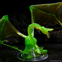 D&D Icons of the Realms: Adult Emerald Dragon Premium Figure