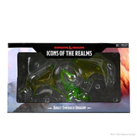 D&D Icons of the Realms: Adult Emerald Dragon Premium Figure