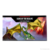 D&D Icons of the Realms: Adult Emerald Dragon Premium Figure