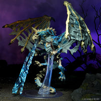 D&D Icons of the Realms Miniatures: Boneyard Premium Set - Blue Dracolich