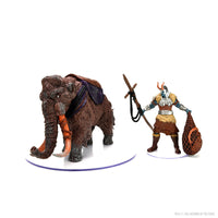 D&D Icons of the Realms Miniatures: Snowbound Frost Giant and Mammoth Premium Set