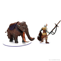 D&D Icons of the Realms Miniatures: Snowbound Frost Giant and Mammoth Premium Set