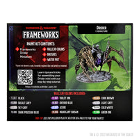 D&D Frameworks: Paint Kit - Drider