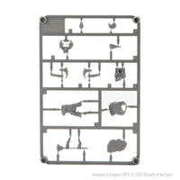 D&D Frameworks: Dwarf Barbarian Female - Unpainted and Unassembled