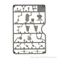 D&D Frameworks: Dwarf Cleric Female - Unpainted and Unassembled