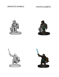 D&D Nolzur’s Marvelous Miniatures: Dwarf Female Paladin