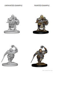 D&D Nolzur’s Marvelous Miniatures: Dwarf Female Fighter