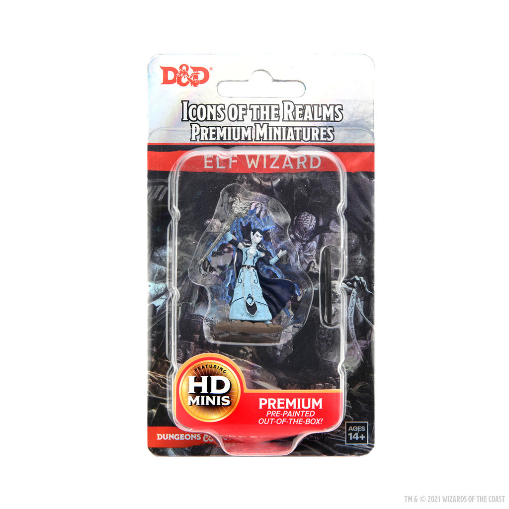 D&D Icons of the Realms Premium Figures: Elf Wizard Female