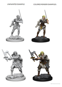 D&D Nolzur’s Marvelous Miniatures: Human Female Barbarian