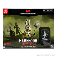 (DING & DENT) Dungeons & Dragons Nolzur's Marvelous Miniatures: Paint Kit - Harengon