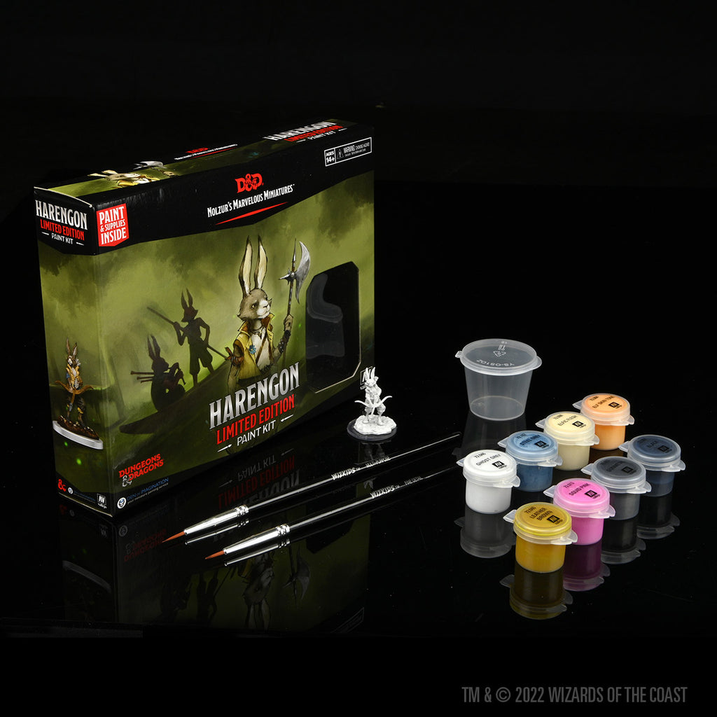 Dungeons & Dragons Nolzur's Marvelous Miniatures: Paint Kit - Harengon