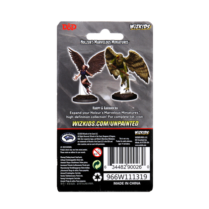 D&D Nolzur's Marvelous Miniatures - Harpy & Aarakocra - 2